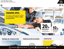 Tablet Screenshot of opelchiclana.com